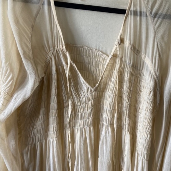 Free People Bell Sleeve Peasant Smock - Picture 3 of 3